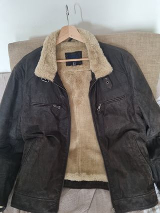 Chaqueta Aviador de Ante