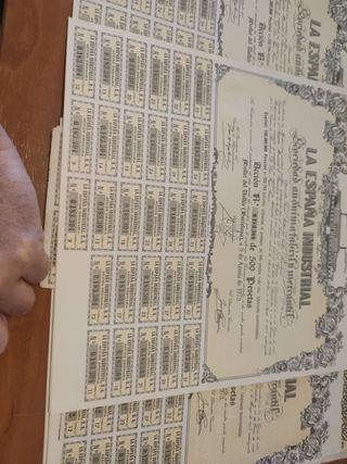 Acciones España Industrial