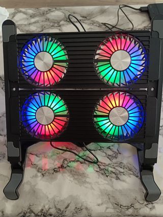 Base refrigeradora para portatil