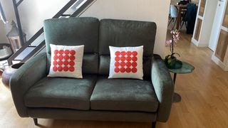 Divano 2 posti verde