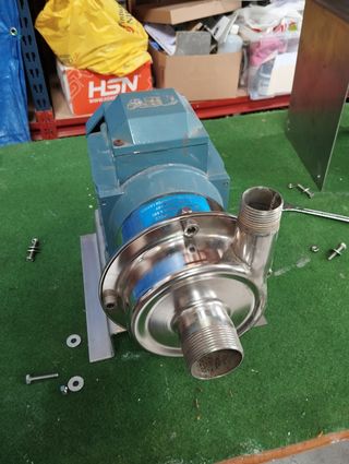 Bomba centrífuga OFERTA! para leche/líquidos 1 cv