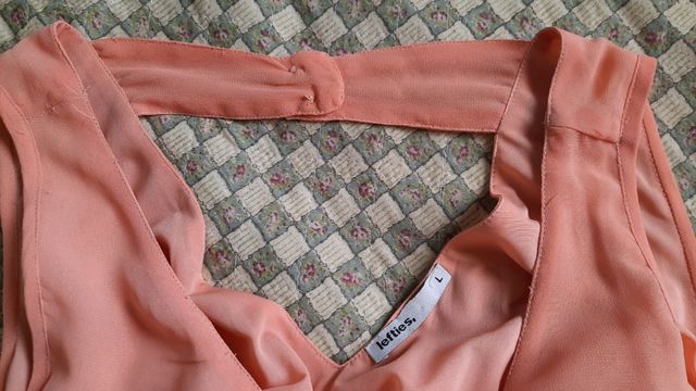 Vestido gasa talla L