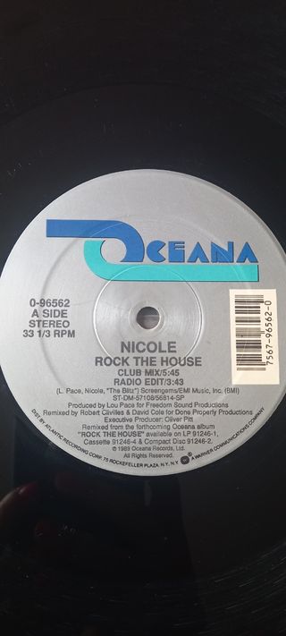 Nicole - Rock The House 12"