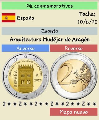 Moneda conmemorativa de 2 euros España 2020 