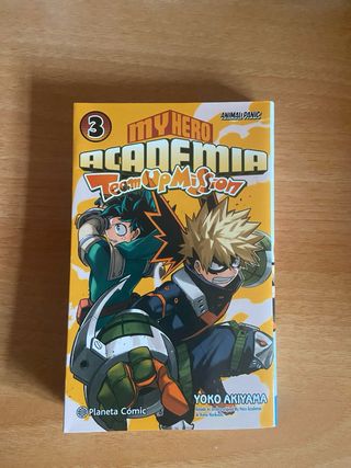 Pack My hero academia: Team up mission 1,2 y 3