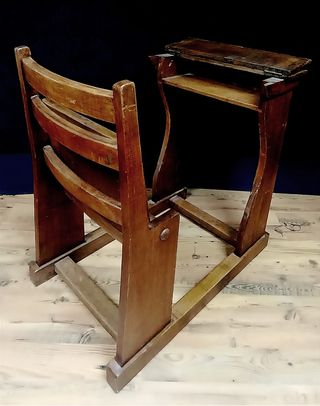 Pupitre de madera