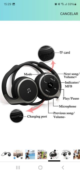 AURICULARES CON BLUETOOTH.
