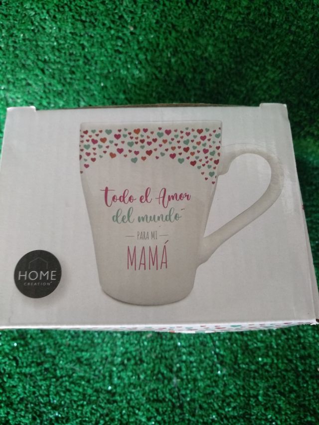 Duo de taza y botella vidrio