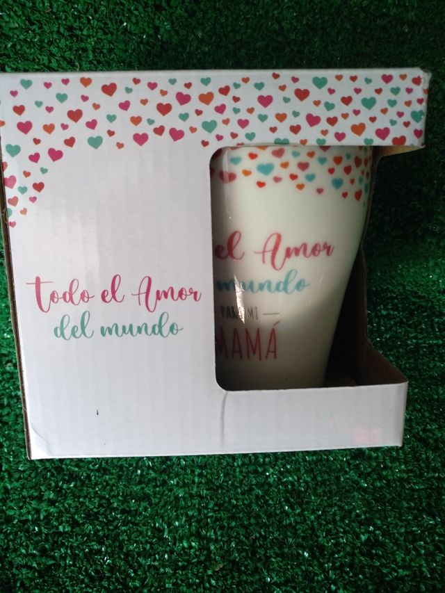 Duo de taza y botella vidrio