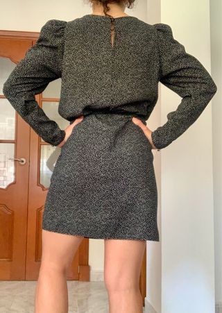 Vestido puntitos H&M