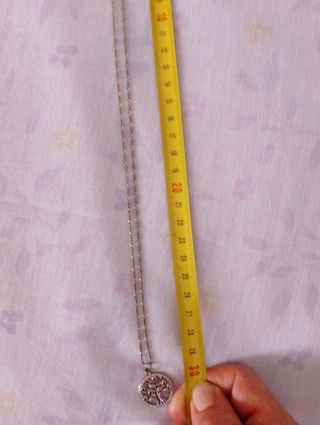 Cadena de plata con Árbol de la Vida