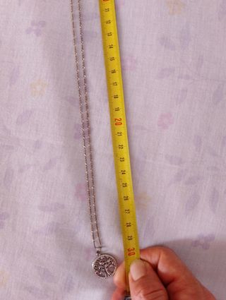 Cadena de plata con Árbol de la Vida