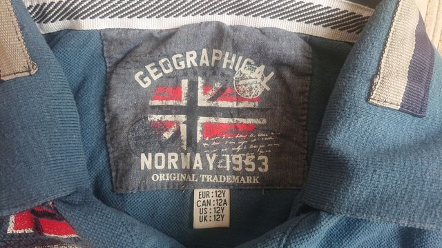 Polo Geographical Norway azul