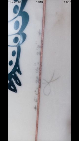 Tabla surf Eukaliptus 6’1 x 20 1/2 x 2 1/2