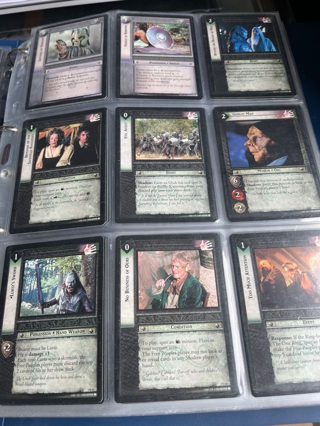 LOTR Mines of Moria Set completo Decipher