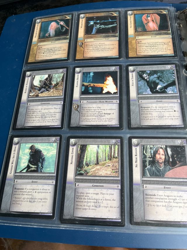 LOTR Mines of Moria Set completo Decipher