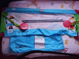 Barrera protectora cama niños