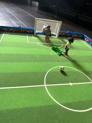 Futbolin Playmobil