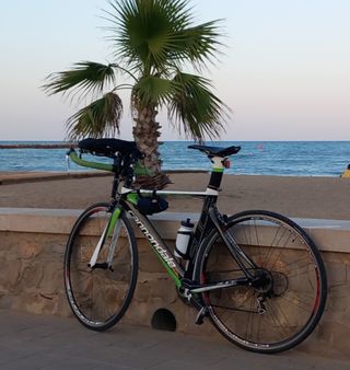Bicicleta carretera, triathlon contra