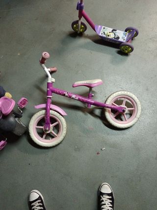 Bicicleta sin pedales