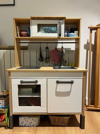 cocina madera Cuineta  🌟 ideal Reis!!
