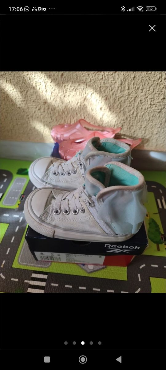 Zapatilla y sandalia niña n21