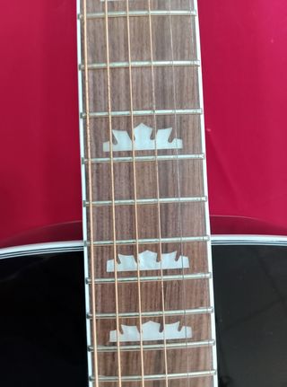 GUITARRA STANFORD BLACK SISTER 200 JUMBO