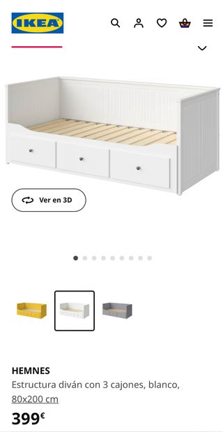 Cama nido HEMNES Ikea