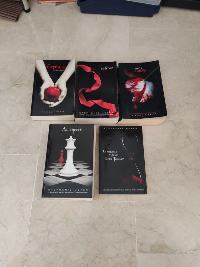Saga libro Crepúsculo 