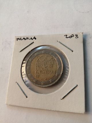 2 euros Francia 2008