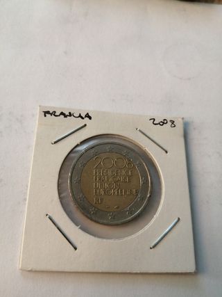 2 euros Francia 2008