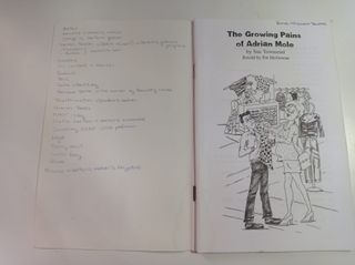 Libro inglés,The growing pains of adrian mole