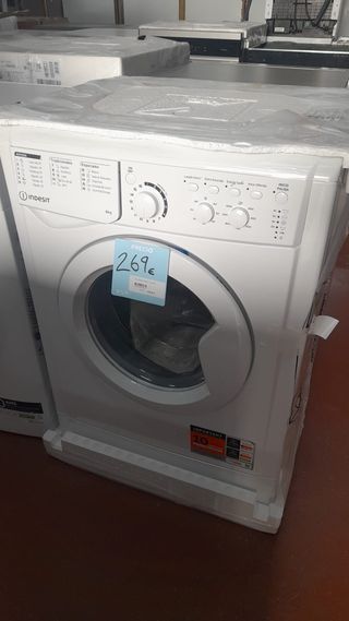 Lavadora indesit en oferta de 6kg
