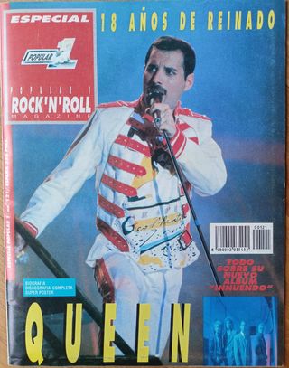 Revista popular 1 especial Queen
