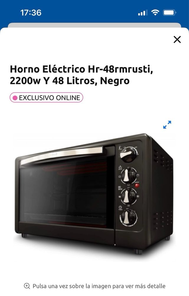 Mini horno nuevo