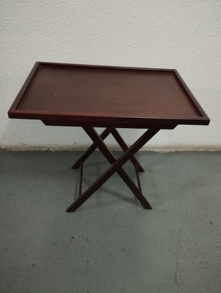 mesa de madera plegable