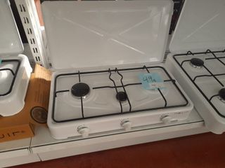 Cocina a gas de 3 fuegos en oferta