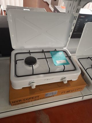 Cocina a gas en oferta de 2 fuegos