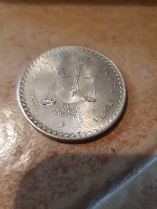 Casa Moneda México 1980. 1 onza plata..