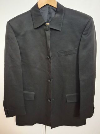 Traje de novio Giovanni Valdi negro 