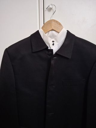 Traje de novio Giovanni Valdi negro 