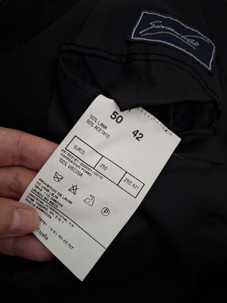 Traje de novio Giovanni Valdi negro 