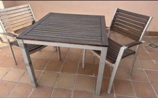MESA+2 SILLONCITOS DE JARDÍN O TERRAZA