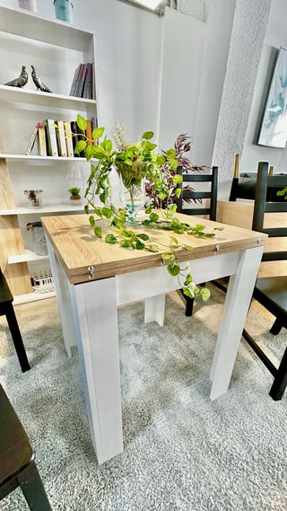 Mesa Extensible + 4 sillas nordicas