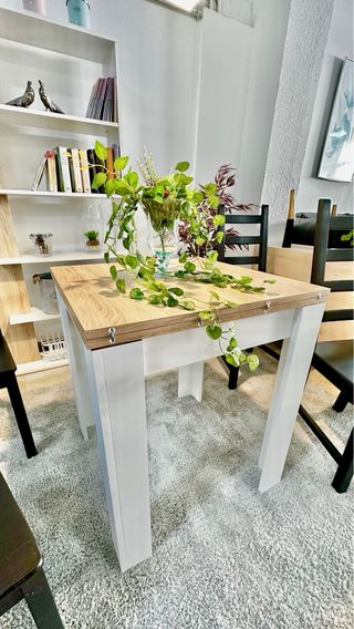 Mesa Extensible + 4 sillas nordicas