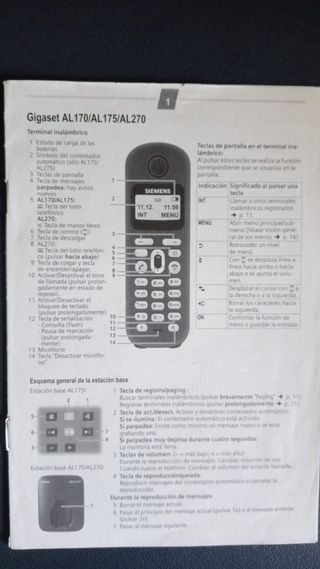 Teléfono Inalámbrico SIEMENS