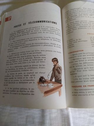 Libro de texto de francés antiguo