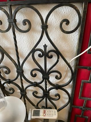 Cabezero hierro forjado