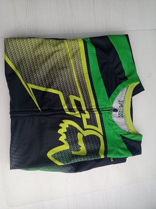 Maillot Fox Livewire Descent Verde
