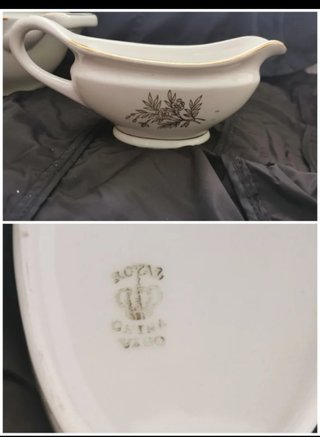 Royal China Vigo. Piezas loza antiguas